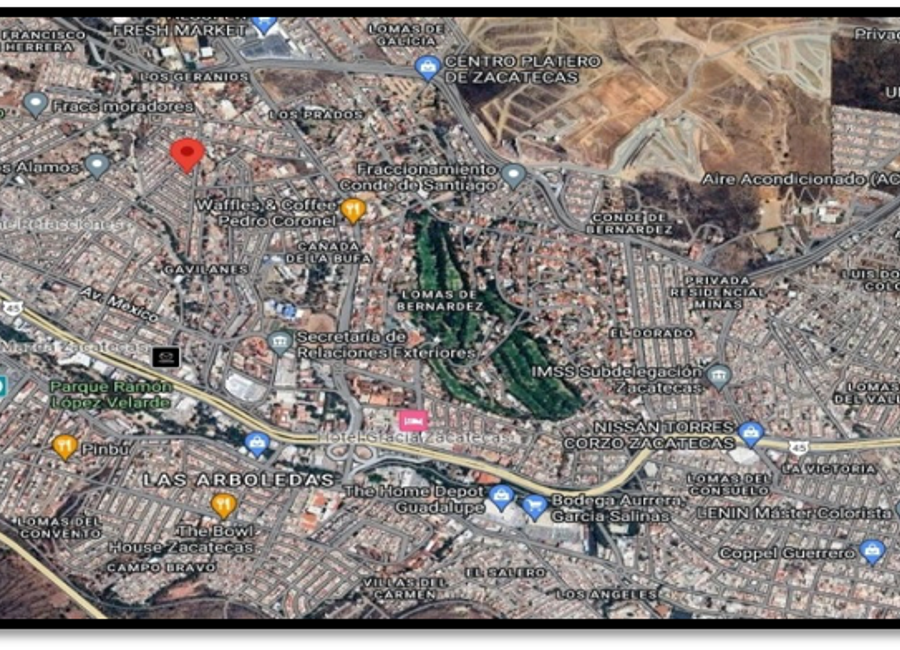 CALLE CERRO DEL PAPANTON N5B, COL LOS PIRULES, CP 98619 MUNICIPIO