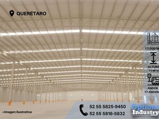 Rent now your industrial warehouse in Querétaro