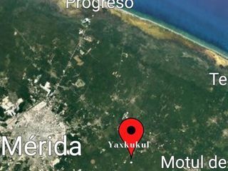Terreno en venta en Yaxkukul, Yucatán