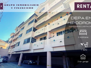 DEPARTAMENTO EN HIPODROMO | 2 REC | $1,300 DÓLARES
