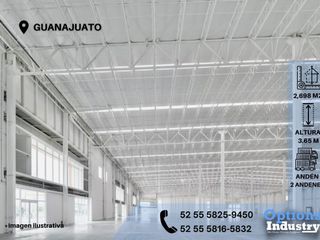 Industrial warehouse in Guanajuato for rent