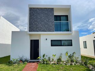casa nueva en venta en Merida, nuevo modelo- entrega inmediata- gran espacio