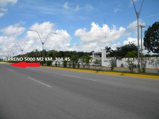 Terreno en Venta en Cancún Avenida Lòpez Portillo  5160 m2