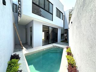 Casa nueva en venta con vigilancia Lomas de Atzingo Cuernavaca Morelos