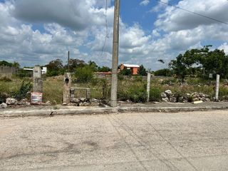Terreno en venta en Col. El Roble Agrícola en Mérida yucatan.