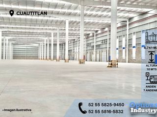 Rent in Cuautitlán industrial warehouse