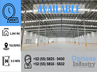 Industrial warehouse lease in Tultepec