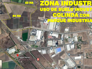 77 HECTAREAS AL LADO DE PARQUE INDUSTRIAL EN VENTA !!!