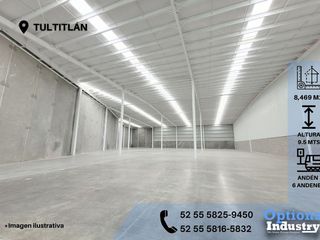 Nave industrial en renta en Tultitlán