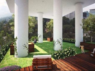 Departamento con terraza privada de 98 m2, doble altura, amenidades: sky pool, c
