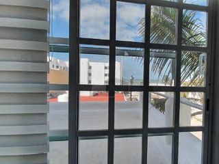 Departamento amueblado en renta en Progreso Yucatán
