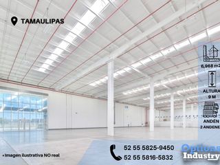 Industrial warehouse for rent in Tamaulipas
