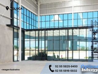 Incredible industrial warehouse in Toluca for rent
