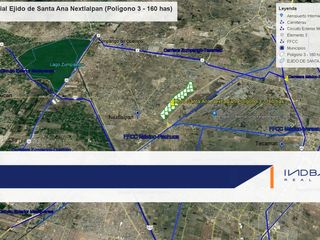 IB-EM0150 - Terreno Industrial en Venta en Santa Ana Nextlalpan, 20,000 m2.