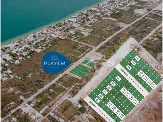 Terreno en venta en la playa Chelem, Yucatán