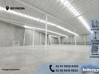 Industrial warehouse rental availability in Reynosa