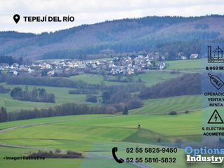 Lotes industriales en Tepejí del Río para compra