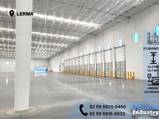 Warehouse rental opportunity located in Lerma