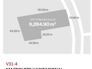 Macro lote habitacional en El Marques Querétaro Qro. México ID V31-4