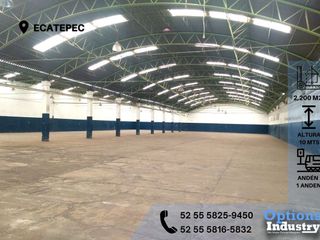 Rent warehouse in Ecatepec
