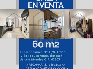 Casa en condominio en venta en Pueblo Tlatenchi