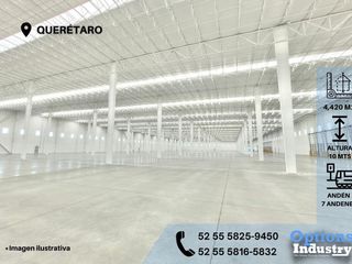 Immediate rental of warehouse in Querétaro