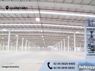 Industrial warehouse in Querétaro, rent now