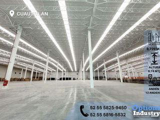 Industrial warehouse for rent, Cuautitlán