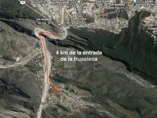 Terreno en venta La Huasteca Los Nogales Santa Catarina Nuevo Leon.