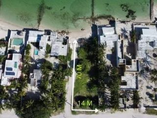 Terreno en Chelem frente al Mar con excelente ubicación