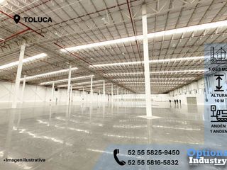 Last chance to rent a warehouse in Toluca