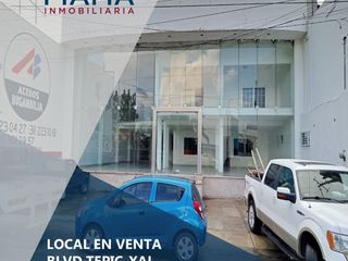 LOCAL EN VENTA Y RENTA SOBRE BLVD. TEPIC-XALICO, TEPIC, NAYARIT.