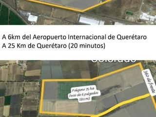 TERRENO EN VENTA ZONA INDUSTRIAL EL MARQUES