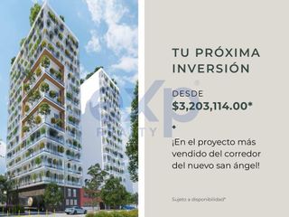 The most successful development in Nuevo San Angel. Starting at 3,100,000