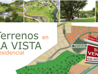 Se Vende Terreno en COMERCIAL en La Vista Residencial de 1,450 m2 !!!