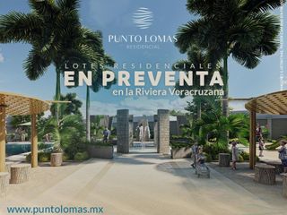 Terrenos en Venta, Desarrollo Punto Lomas Residencial, Riviera Veracruzana