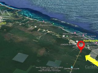 Terreno en  Venta en Ruta de los Cenotes, Puerto Morelos, Quintana Roo  KCU0025