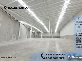 Amazing industrial warehouse in Tlalnepantla for rent