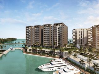 TORRE BONANZA EN YUCALPETEN FRENTE AL MAR Y MARINA, DEPTOS. VILLAS Y PENTHOUSES
