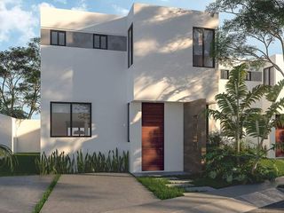 CASA EN VENTA EN PRIVADA MERIDA CONKAL CON PARQUES DE AMENIDADES