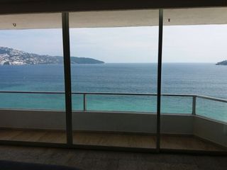 Departamento 350m2 Acapulco 5 recamaras con vista al mar piso completo