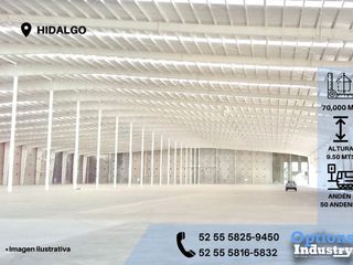 Rent great industrial property in Hidalgo