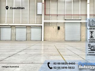 Incredible industrial warehouse in Cuautitlán for rent