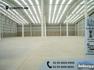 Warehouse in Cuautitlán, rent now!