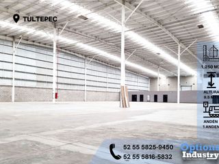 Warehouse in Tultepec for rent
