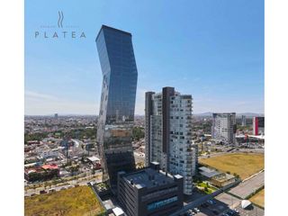Oficinas comerciales ejecutivas en venta Torre Platea 1, Puebla.