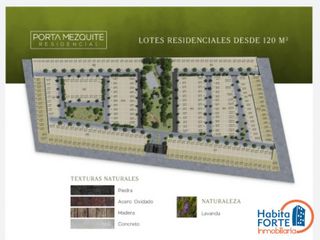 TERRENO EN VENTA EN PORTA MEZQUITE (POZOS) SAN LUIS POTOSI