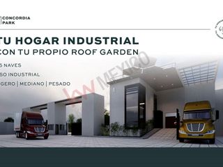 Nave industrial en preventa de 480 m² dentro del Parque Industrial Concordia Park a solo 900 metros de la Carr. 57 (SLP-Qro) Querétaro, Qro.