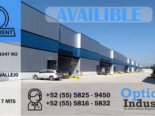 Opportunity to rent an industrial warehouse Toluca