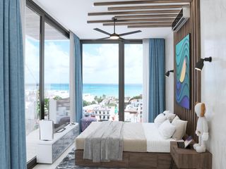 Estudio en Venta - Vista al Mar - Balcon con Plunge  Pool - Playa del Carmen